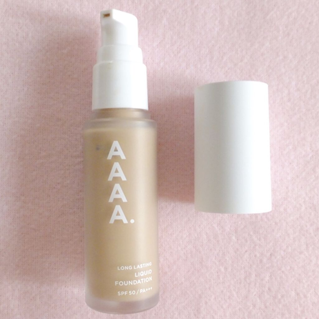 リキッドファンデーション/AAAA./クリーム・エマルジョンファンデーションを使ったクチコミ(2枚目)