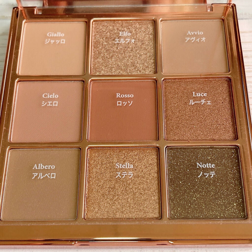 The Bella collection eyeshadow palette/CELEFIT/アイシャドウパレットを使ったクチコミ(2枚目)