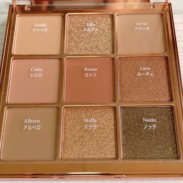 The Bella collection eyeshadow palette/CELEFIT/パウダーアイシャドウを使ったクチコミ（2枚目）