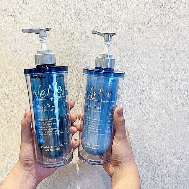 翌朝のヘアの為に夜にしっかり保湿する

#nenenight #ネネナイト 
#スリープテックリペアシャンプー 
#スリープテックリペアヘアトリートメント
#ラベンダーアロマ #カモミールアロマ
#シャンプー #トリートメント 