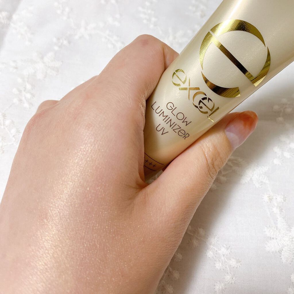 グロウルミナイザー UV GL02 ベージュグロウ/excel/化粧下地を使ったクチコミ（2枚目）