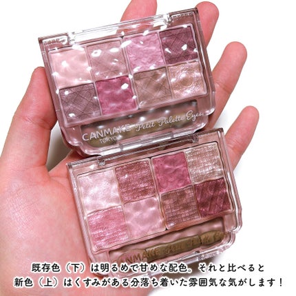 プティパレットアイズ/キャンメイク/パウダーアイシャドウを使ったクチコミ(8枚目)