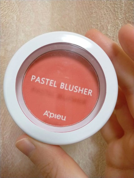 アピュー パステルブラッシャー/A’pieu/パウダーチークを使ったクチコミ(1枚目)