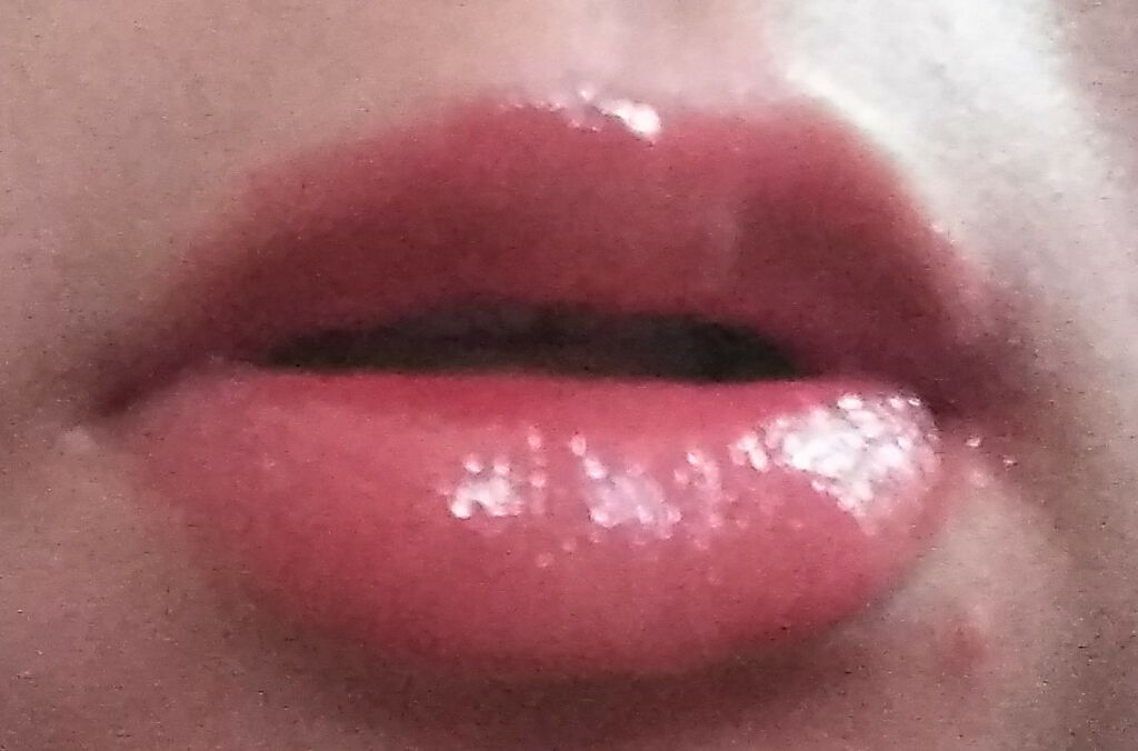 オールインワンティント 03 スパークルチェリー/シャインリッチ/リップティントを使ったクチコミ（2枚目）