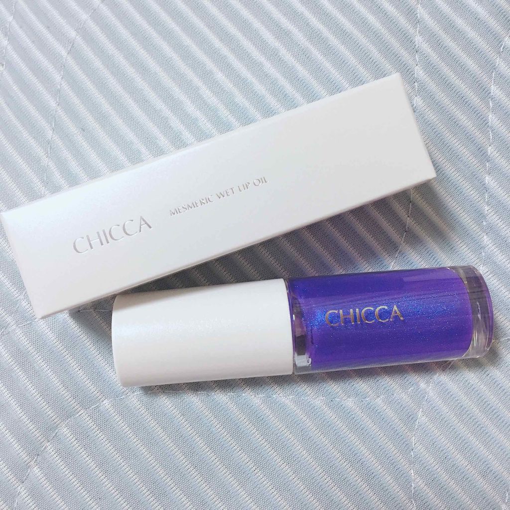 メスメリック ウェットリップオイル/CHICCA/リップグロスを使ったクチコミ（1枚目）