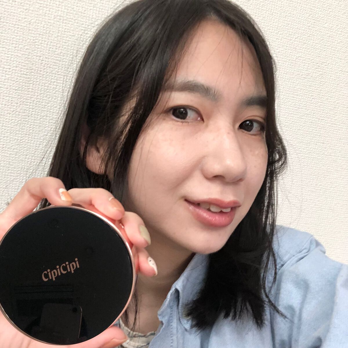 シピシピ フィットスキンクッション/CipiCipi/クッションファンデーションを使ったクチコミ（3枚目）