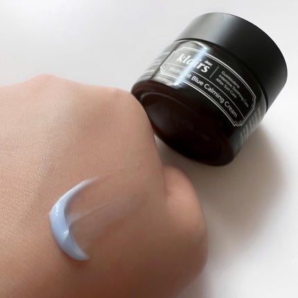 ミッドナイトブルーカーミングクリーム/Klairs/フェイスクリームを使ったクチコミ(4枚目)