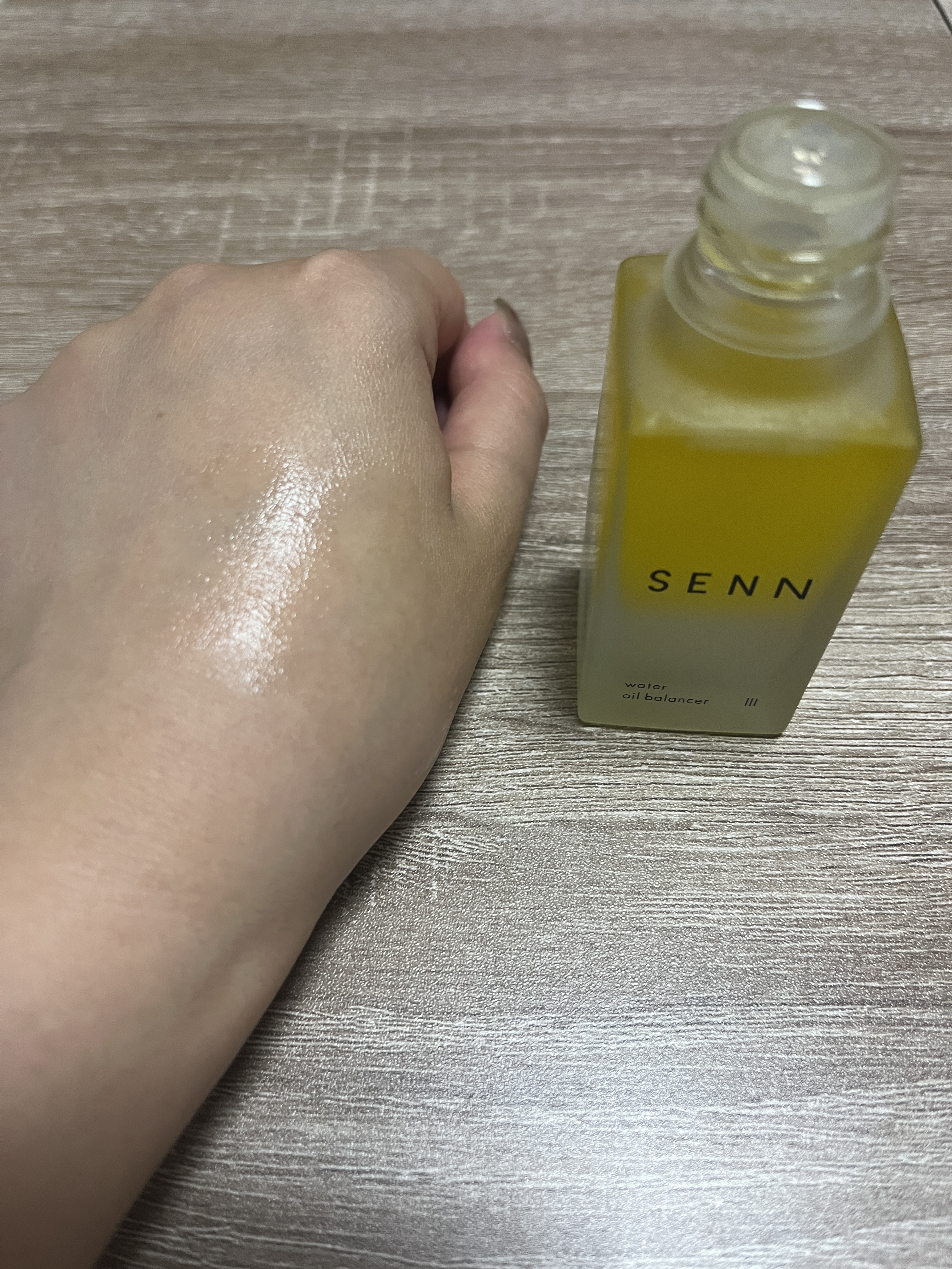 ウォーターオイルバランサー Ⅲ/SENN/美容液を使ったクチコミ（3枚目）