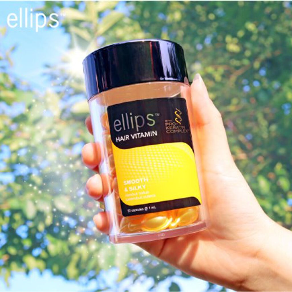 プロケラチン シルキーブラック/ellips/ヘアオイルを使ったクチコミ（1枚目）