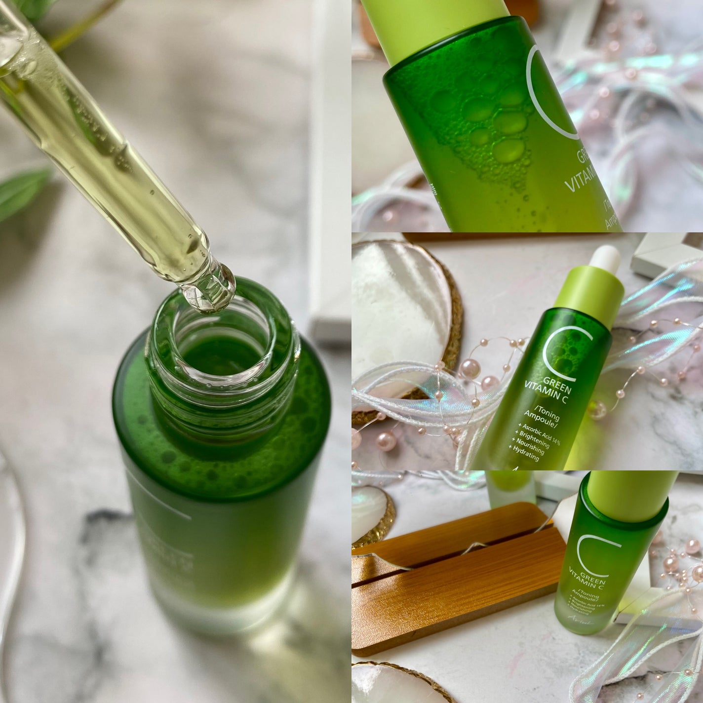 アリウル グリーンビタミンC トーニングセラム(アンプル)/Ariul/美容液を使ったクチコミ(6枚目)