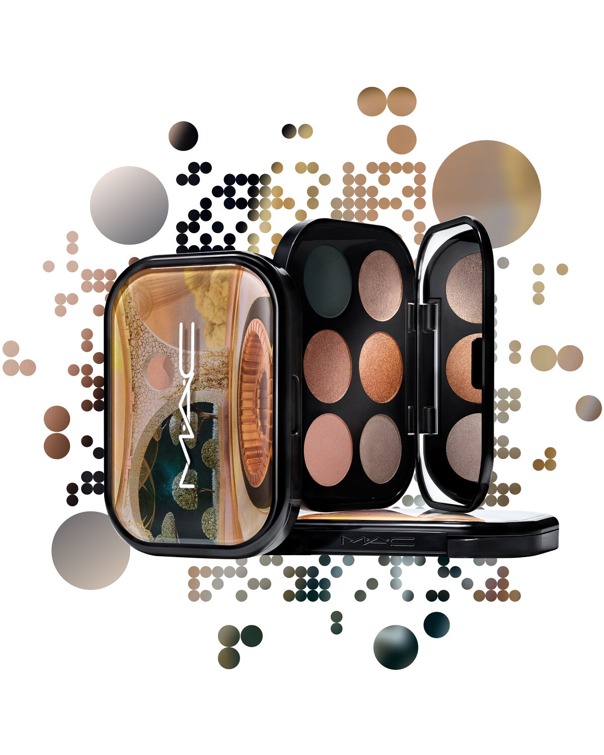 コネクト イン カラー アイシャドウ パレット × 6/M・A・C/アイシャドウパレットを使ったクチコミ（3枚目）