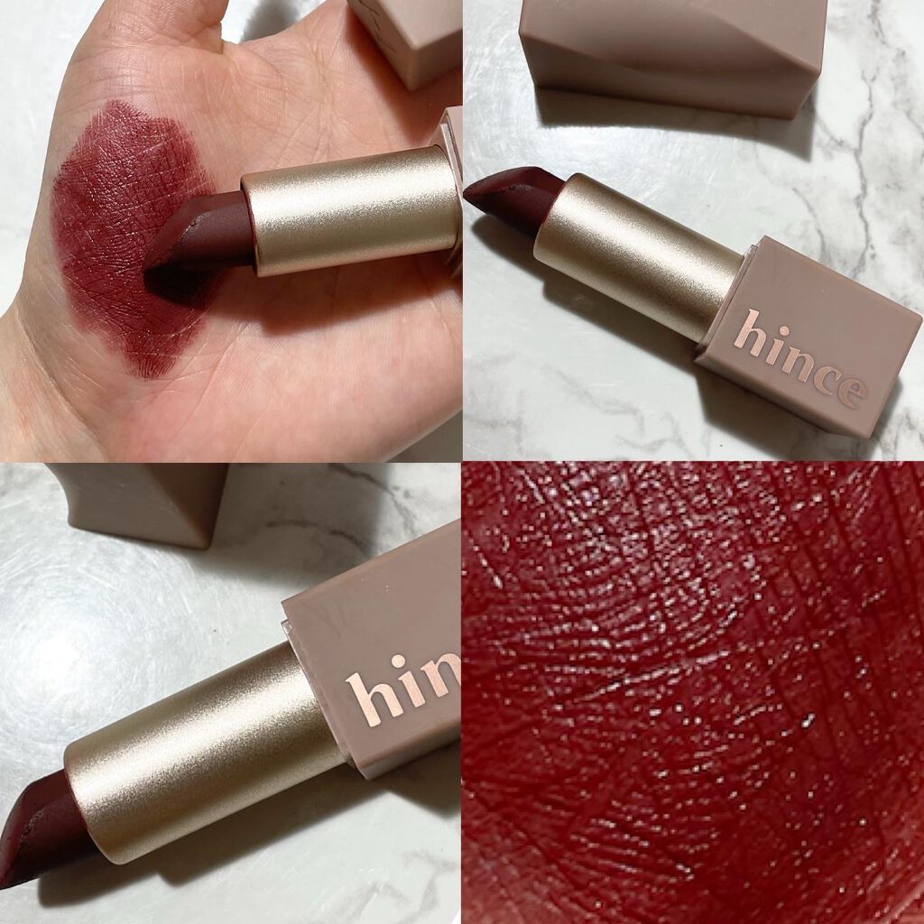 ムードインハンサーマット /hince/口紅を使ったクチコミ（1枚目）