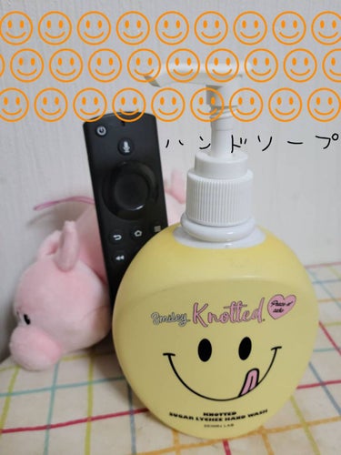 SKINRx LAB Knottedシュガーライチハンドウォッシュのクチコミ「【目が合う～！合う！】SKINRxLAB Knottedシュガーライチハンドウォッシュ【スマイ.....」（1枚目）