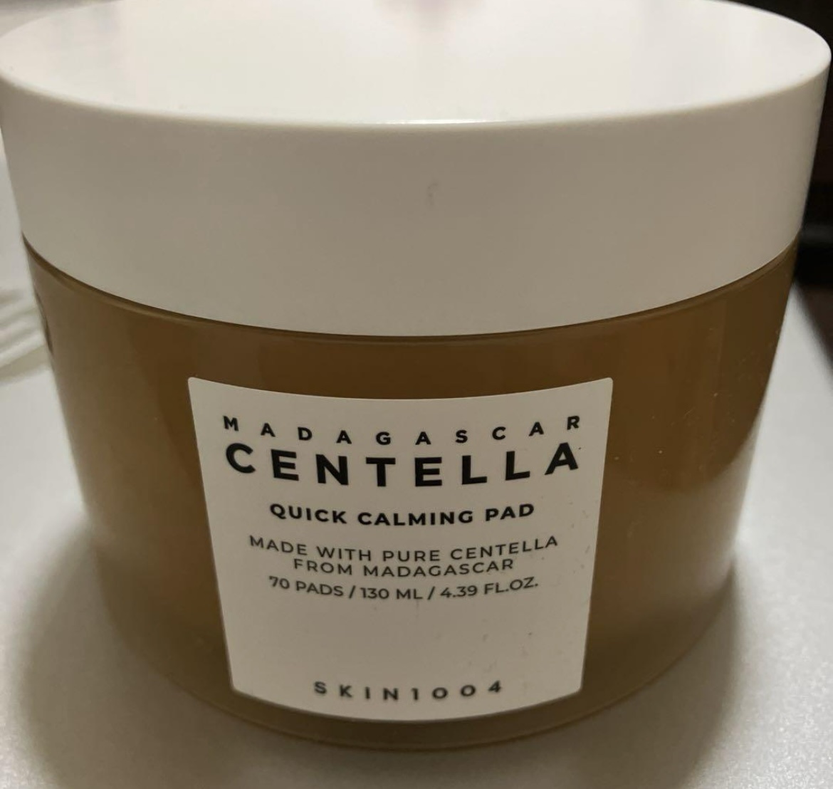センテラ クイックカーミングパッド/SKIN1004/トナーパッドを使ったクチコミ（1枚目）