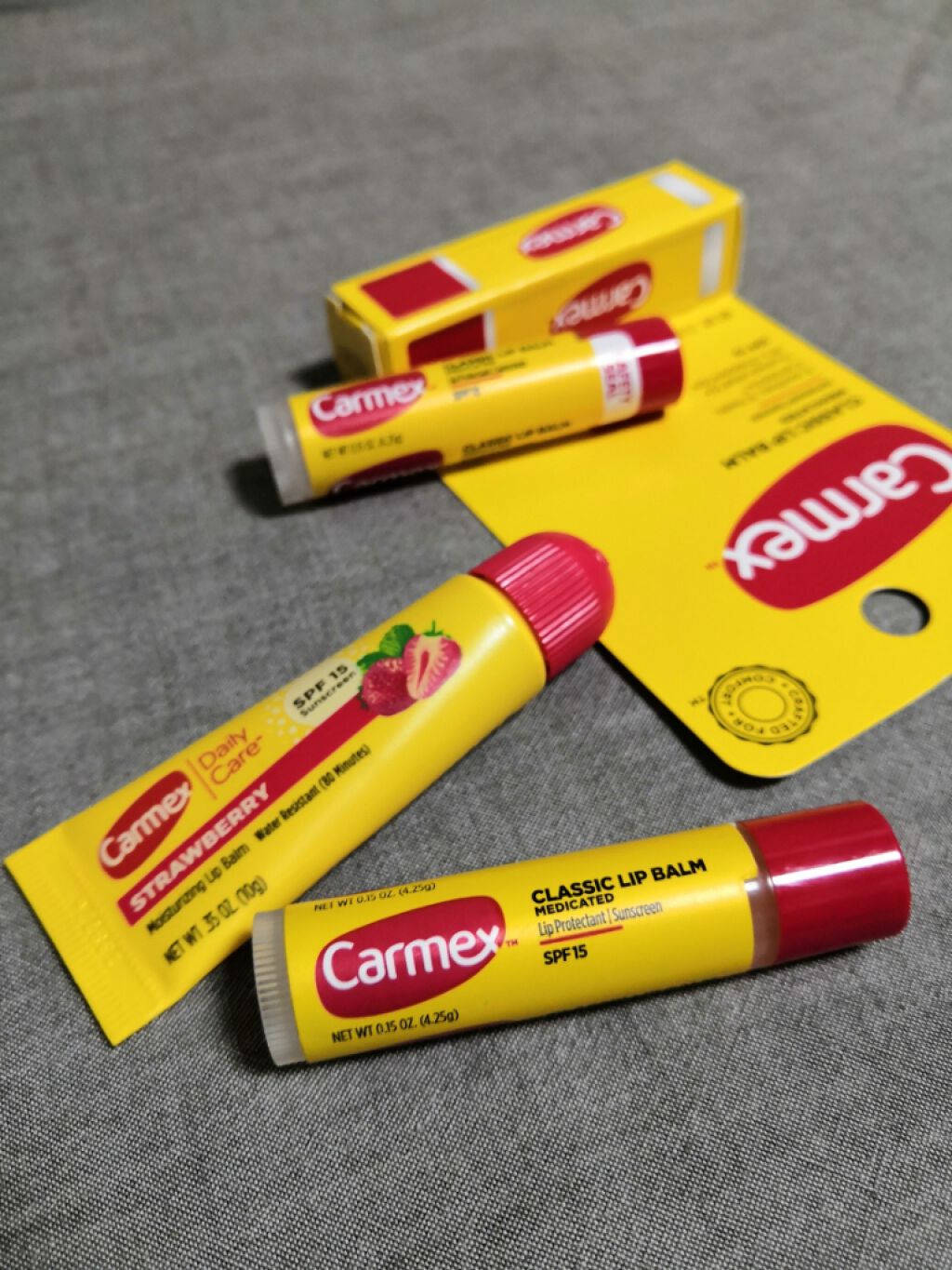 クラシックリップバーム スティック/カーメックス/リップバームを使ったクチコミ（1枚目）