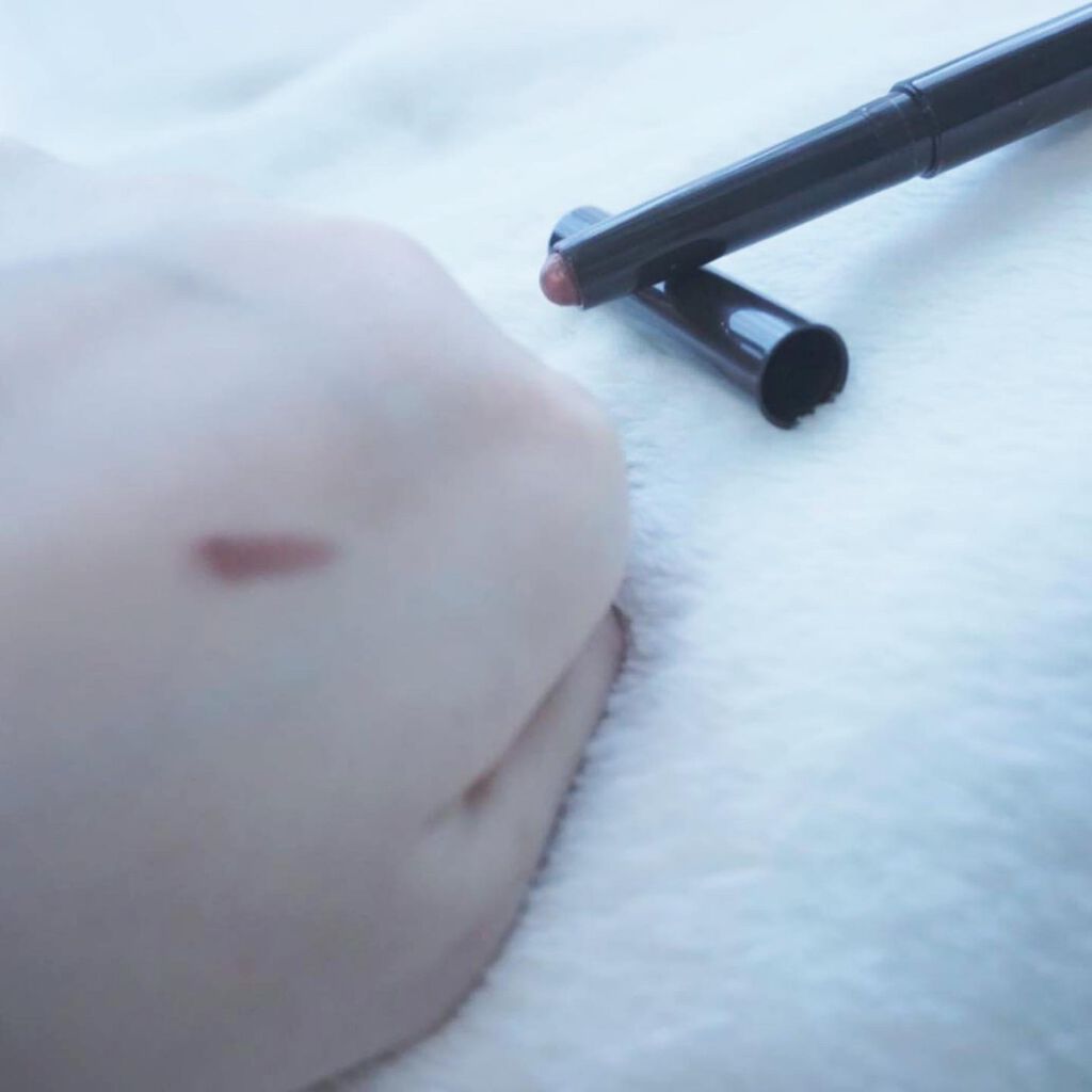 キャビアスティック アイカラー 14 BURNISHED BRONZE/ローラ メルシエ/スティックアイシャドウを使ったクチコミ（2枚目）