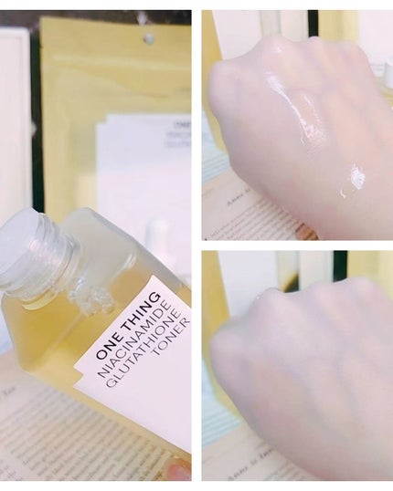 ナイアシンアミドグルタチオントナー/ONE THING/化粧水を使ったクチコミ(2枚目)