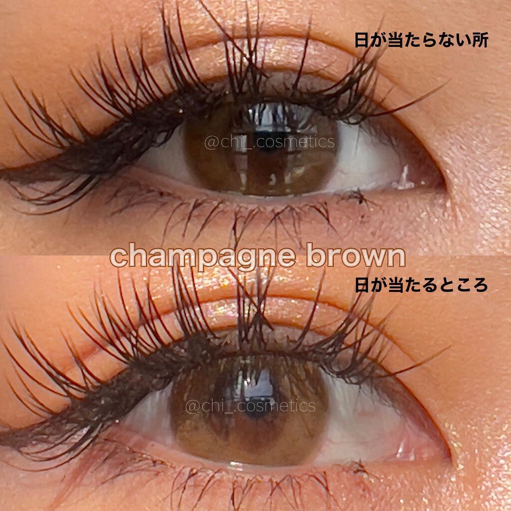シャンパンブラウン/CLARA CONTACT/カラーコンタクトレンズを使ったクチコミ(3枚目)