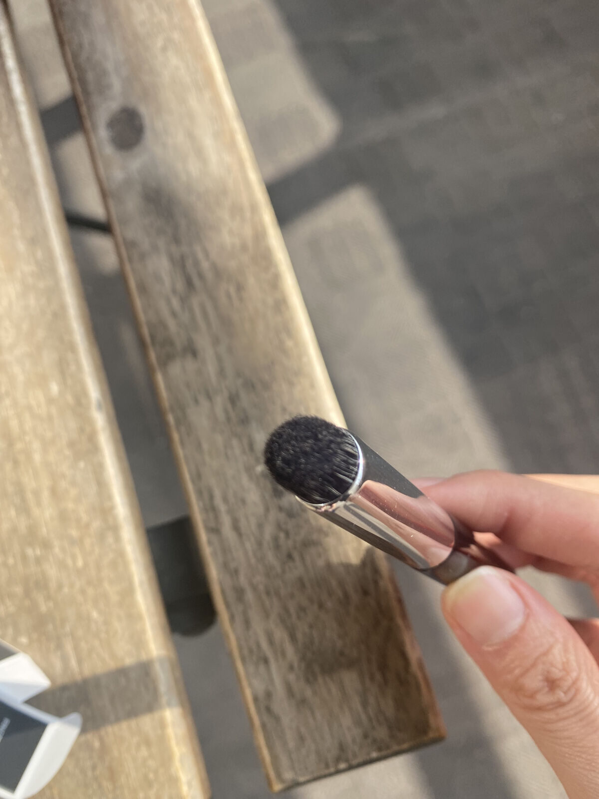 フィンガーブラシ /ブリリアージュ/メイクブラシを使ったクチコミ（3枚目）