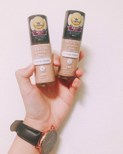 カラーステイ メイクアップ/REVLON/リキッドファンデーションを使ったクチコミ(1枚目)