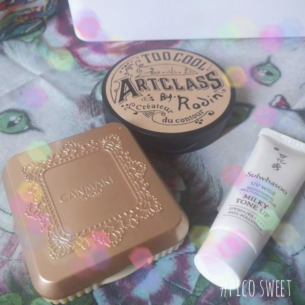 マシュマロフィニッシュファンデーション/キャンメイク/パウダーファンデーションを使ったクチコミ（1枚目）