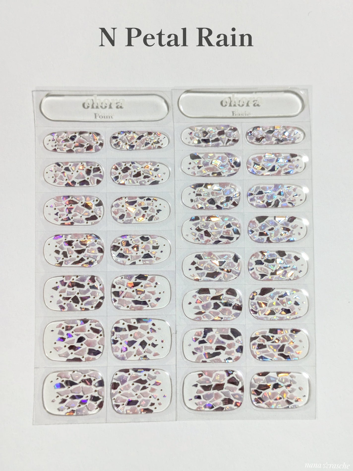 セミキュアジェルネイル(ハンド)/ohora/ネイルシールを使ったクチコミ(9枚目)