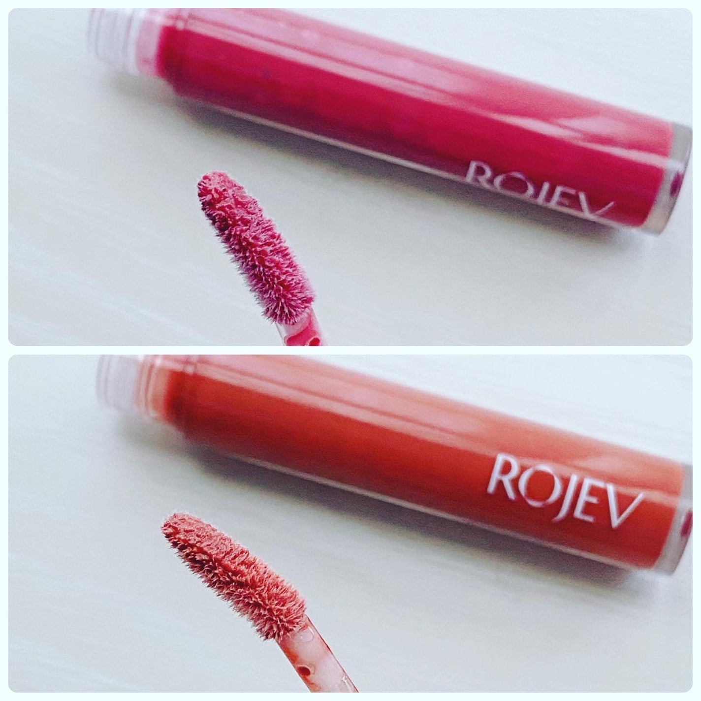 LIP PLUMPER GLAZE TINT/ROJEV/口紅を使ったクチコミ(2枚目)