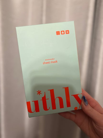 センシティブグルーマスク/uthly/シートマスク・パックを使ったクチコミ(1枚目)