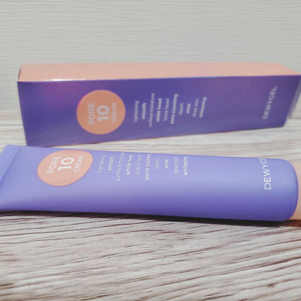 ポアーテンクリーム/DEWYCEL/化粧下地を使ったクチコミ（1枚目）