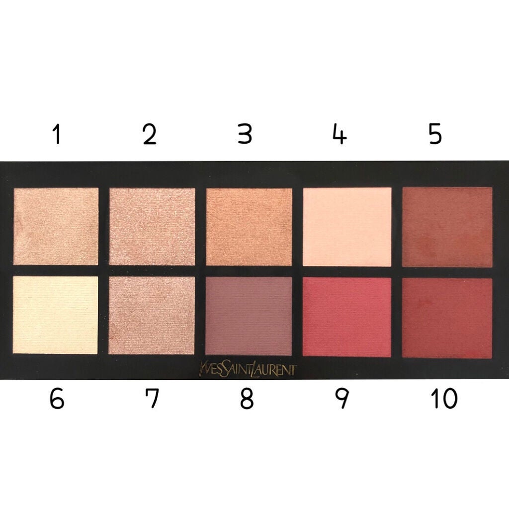 クチュール カラー クラッチ コレクター/YVES SAINT LAURENT BEAUTE/アイシャドウパレットを使ったクチコミ(3枚目)