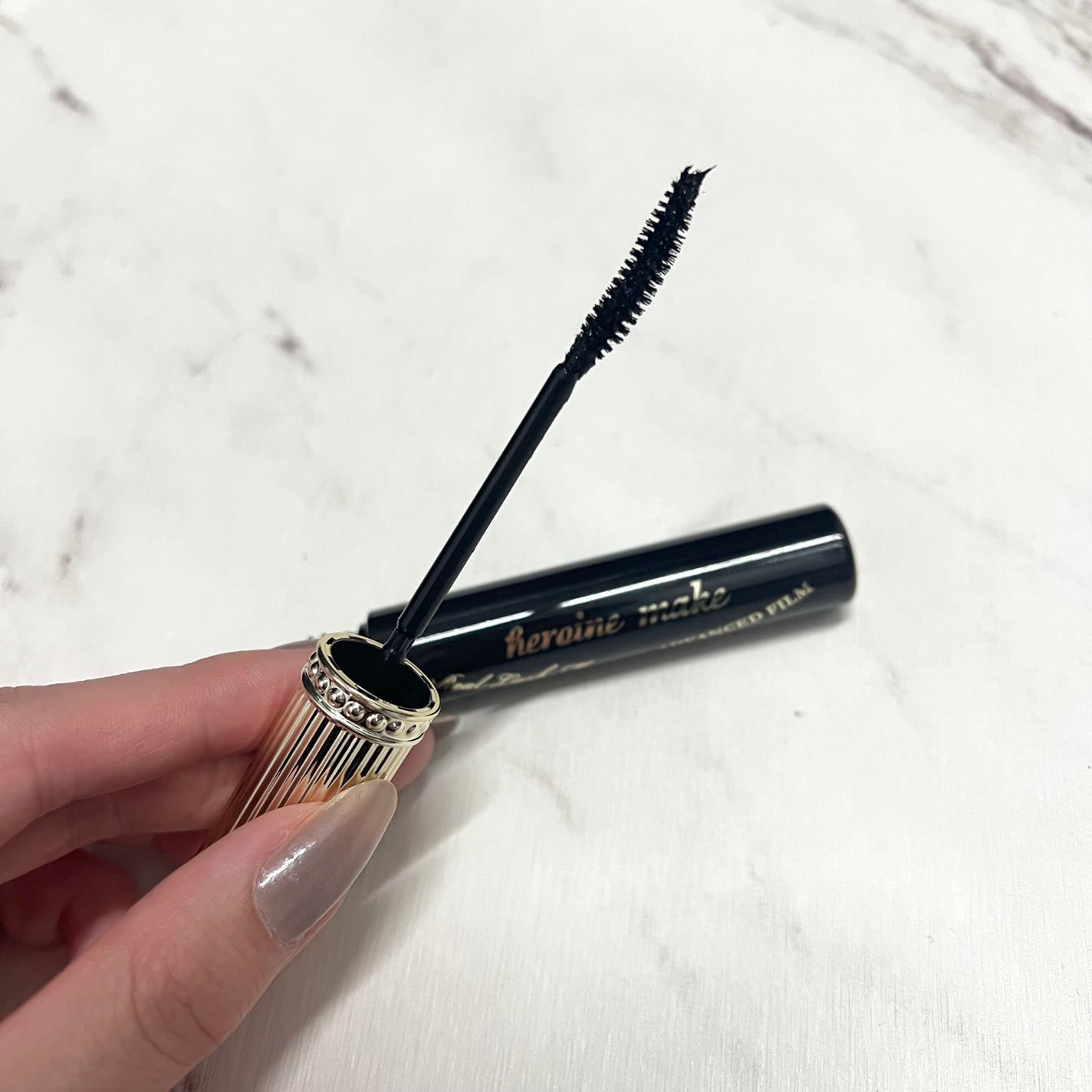 ヒロインメイク リアルラッシュマスカラ アドバンストフィルム/ヒロインメイク/マスカラを使ったクチコミ(3枚目)