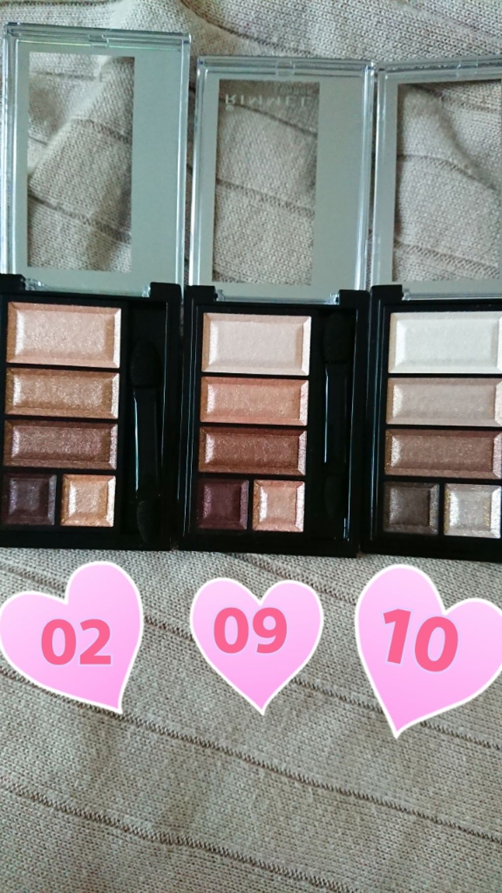 ショコラスウィート アイズ/リンメル ロンドン/アイシャドウパレットを使ったクチコミ(2枚目)