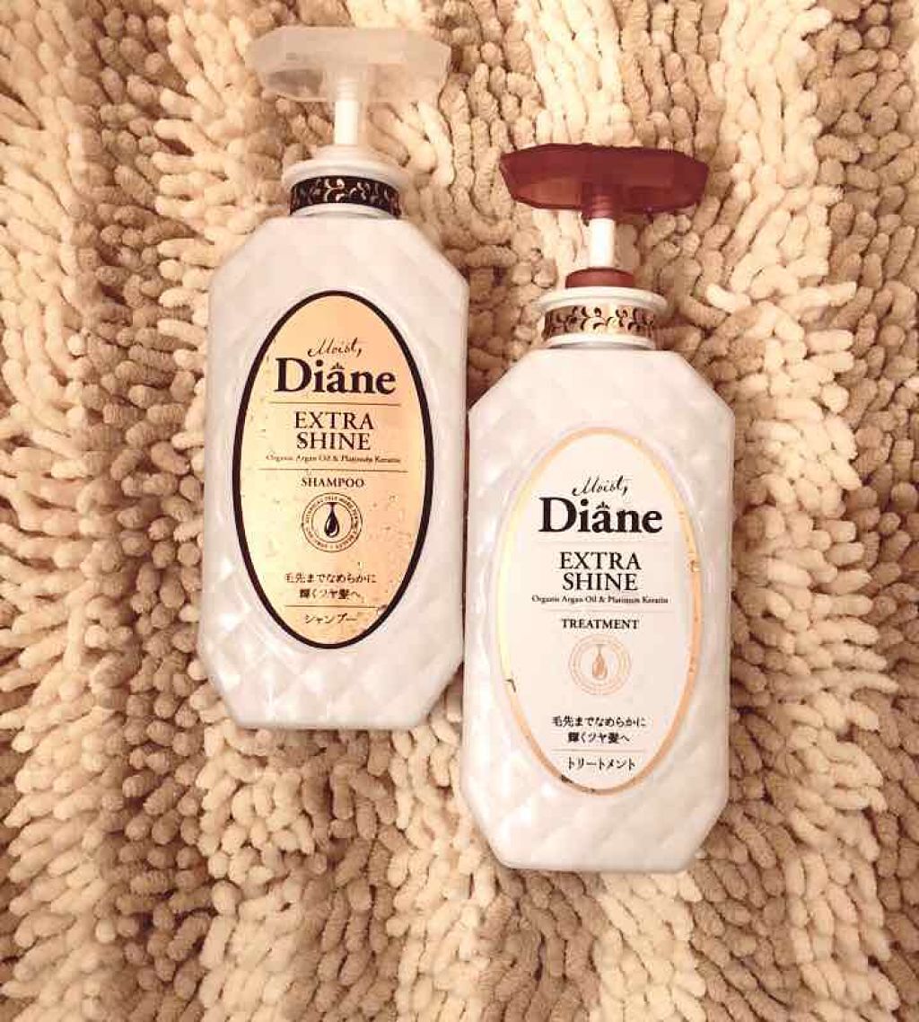 エクストラシャイン シャンプー／トリートメント/ダイアン/市販シャンプーを使ったクチコミ（1枚目）