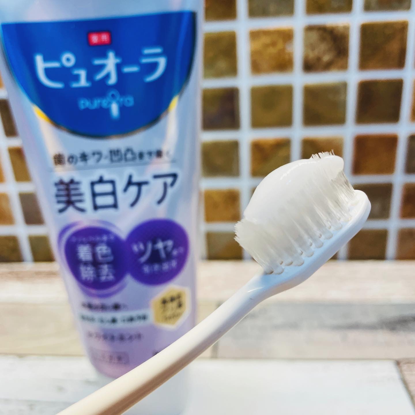 薬用ピュオーラ 美白ケア ハミガキ/ピュオーラ/歯磨き粉を使ったクチコミ（2枚目）