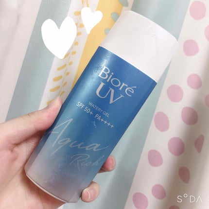 ビオレUV アクアリッチウォータリージェル /ビオレ/日焼け止め・UVケアを使ったクチコミ(1枚目)