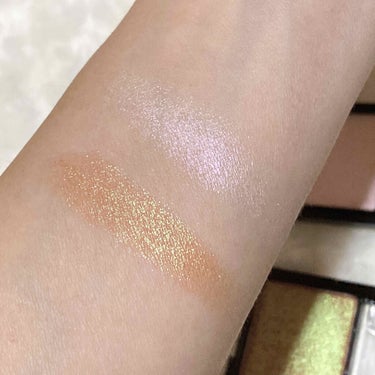 UR GLAM　POWDER EYESHADOW ピュアピンク〈オーロラパール〉/U R GLAM/シングルアイシャドウを使ったクチコミ（2枚目）