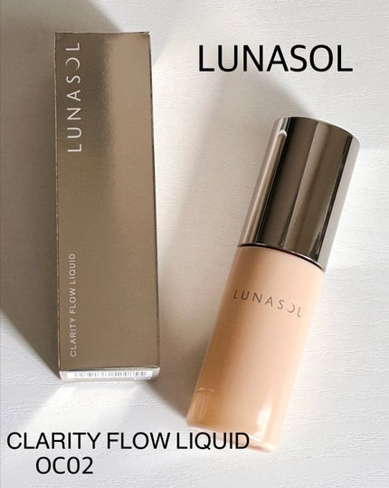 クラリティフロウリクイド/LUNASOL/リキッドファンデーションを使ったクチコミ(1枚目)