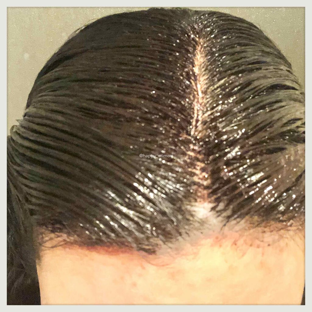 オールインワン カラートリートメント/マイナチュレ/ヘアカラーを使ったクチコミ(3枚目)