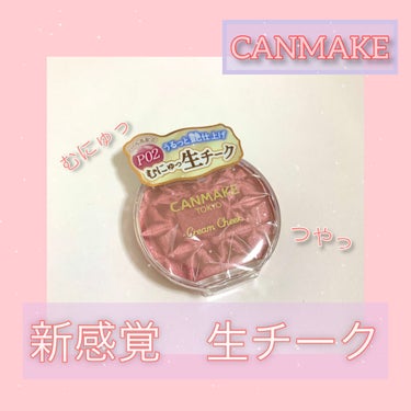 🌹CANMAKE クリームチーク
パールタイプ 02 ローズピンク🌹

久しぶりの投稿です！
仕事が落ち着いたので最近買ったお気に入りの商品をまた少しずつ紹介していきたいと思います。

こちらは不思議な