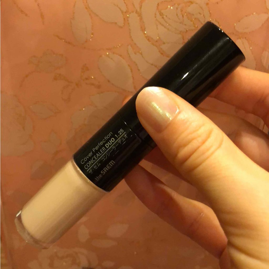 カバーパーフェクション アイディールコンシーラー デュオ/the SAEM/スティックコンシーラーを使ったクチコミ(1枚目)