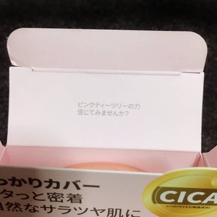 ピンクティーツリーカバークッション/APLIN/クッションファンデーションを使ったクチコミ(2枚目)