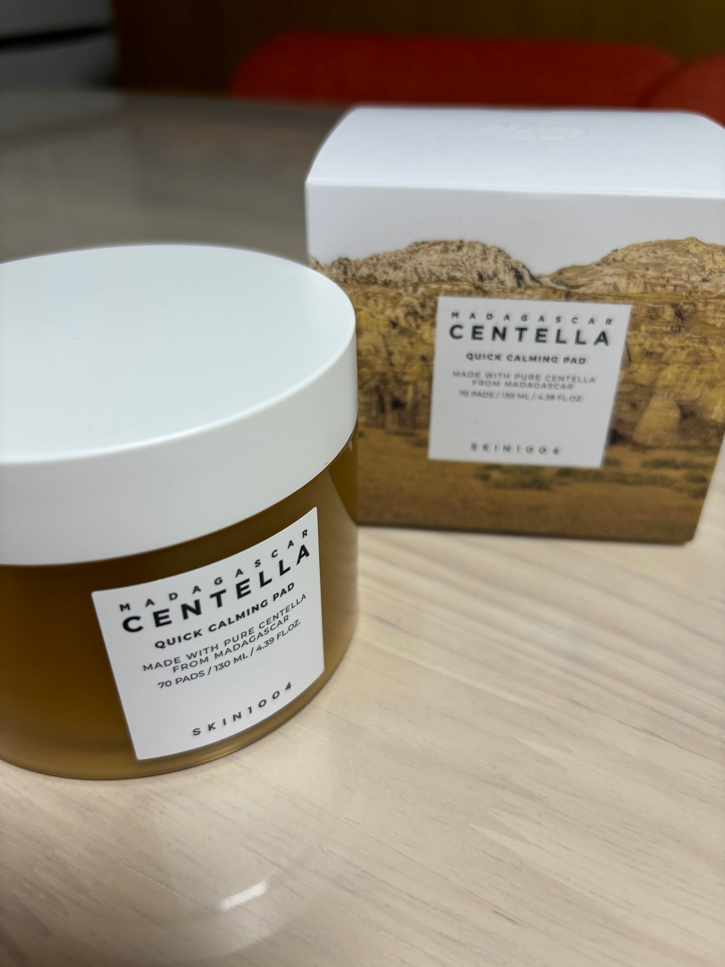 センテラ クイックカーミングパッド/SKIN1004/トナーパッドを使ったクチコミ(1枚目)