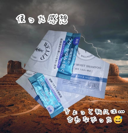 薬用スカルプケアシャンプー/トリートメント モイスト/WELLP/市販シャンプーを使ったクチコミ(1枚目)