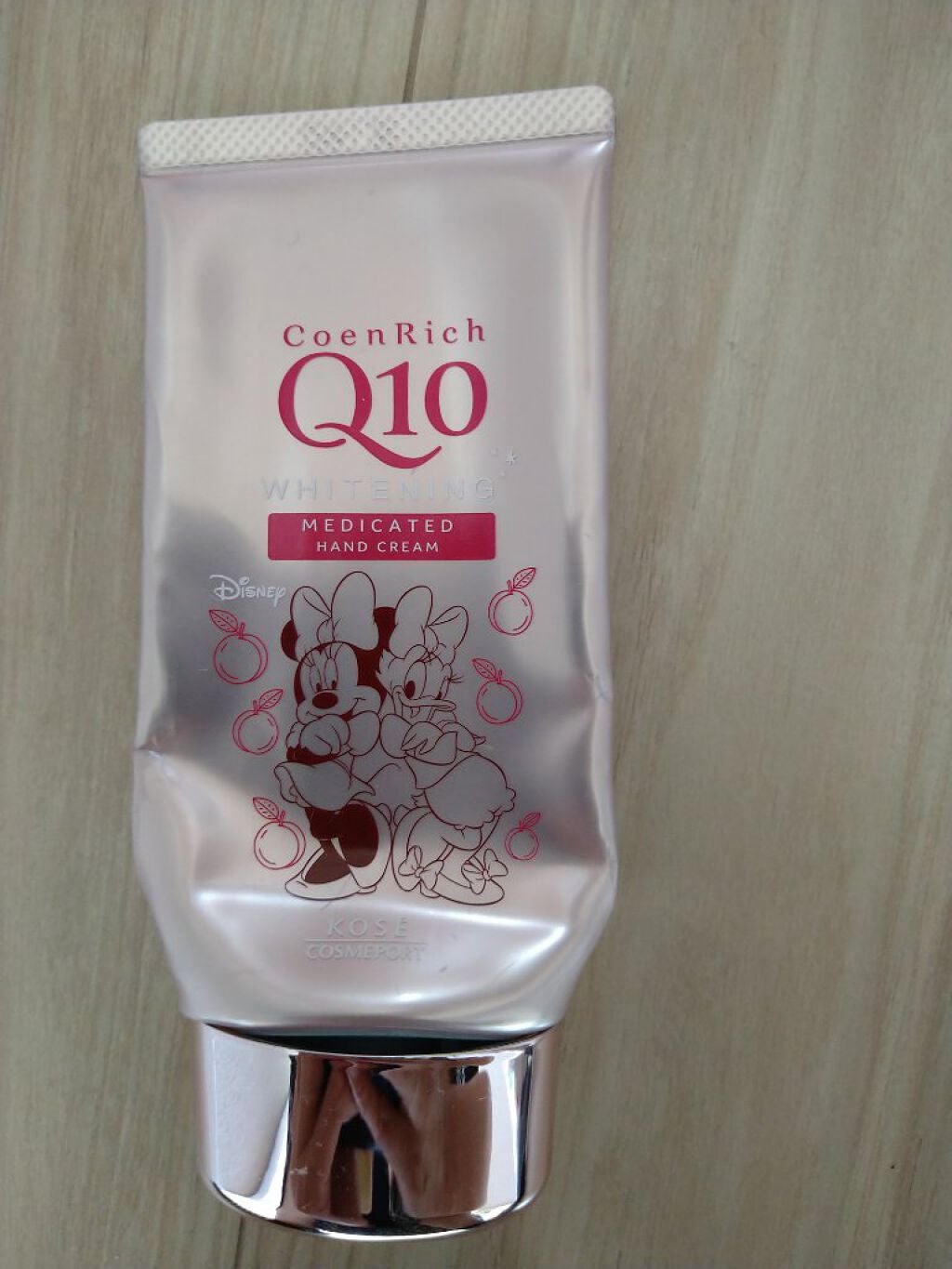 薬用ホワイトニング ハンドクリーム(もぎたてピーチ)/コエンリッチQ10/ハンドクリームを使ったクチコミ(1枚目)