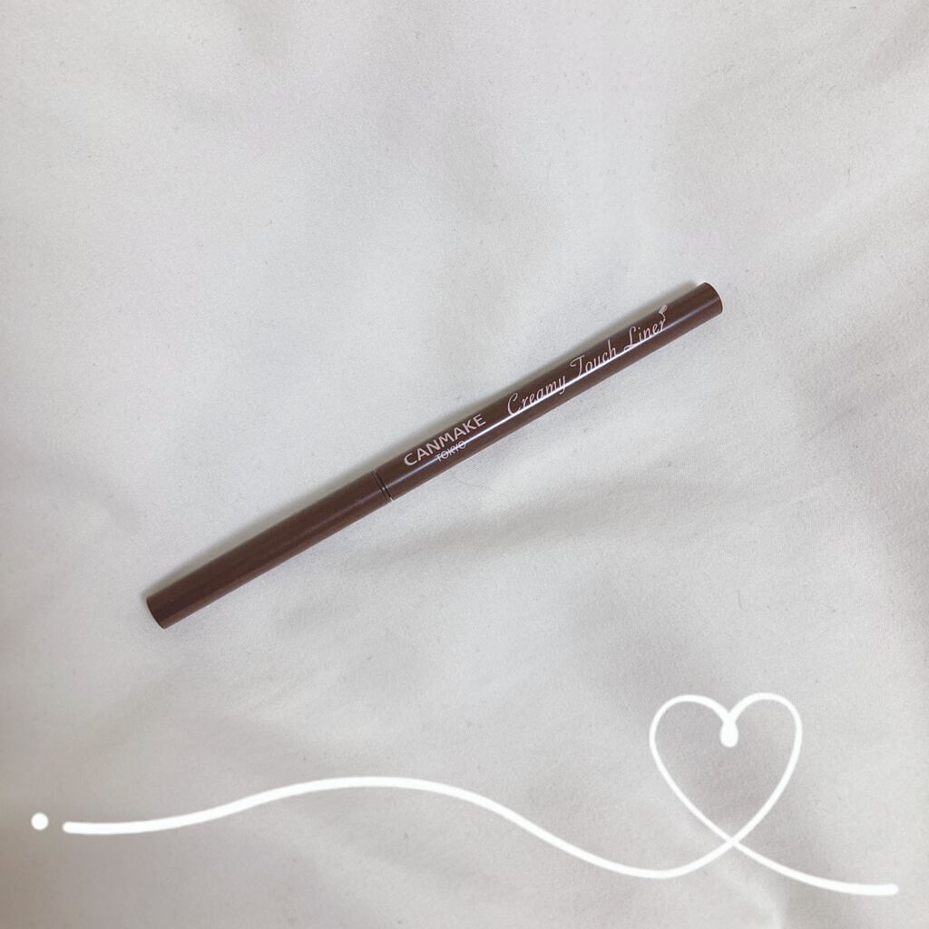 クリーミータッチライナー/キャンメイク/ジェルアイライナーを使ったクチコミ（1枚目）