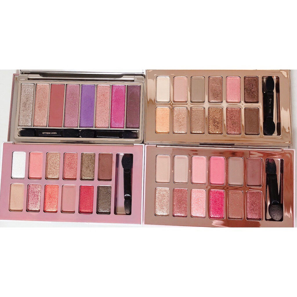 ファーストコレクションアイズ Illuminated cherry blossoms 夜桜/VAVI MELLO/アイシャドウパレットを使ったクチコミ（2枚目）