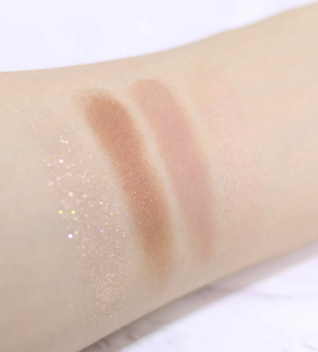 Pearly FLASH シャドウ パレット/HOLIKA HOLIKA/アイシャドウパレットを使ったクチコミ（2枚目）