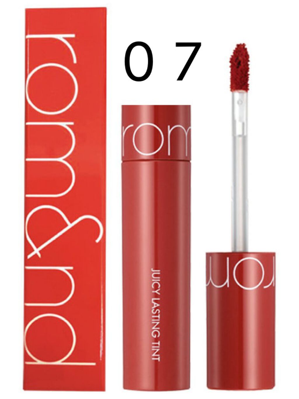 ジューシーラスティングティント/rom&nd/リップティントを使ったクチコミ（1枚目）