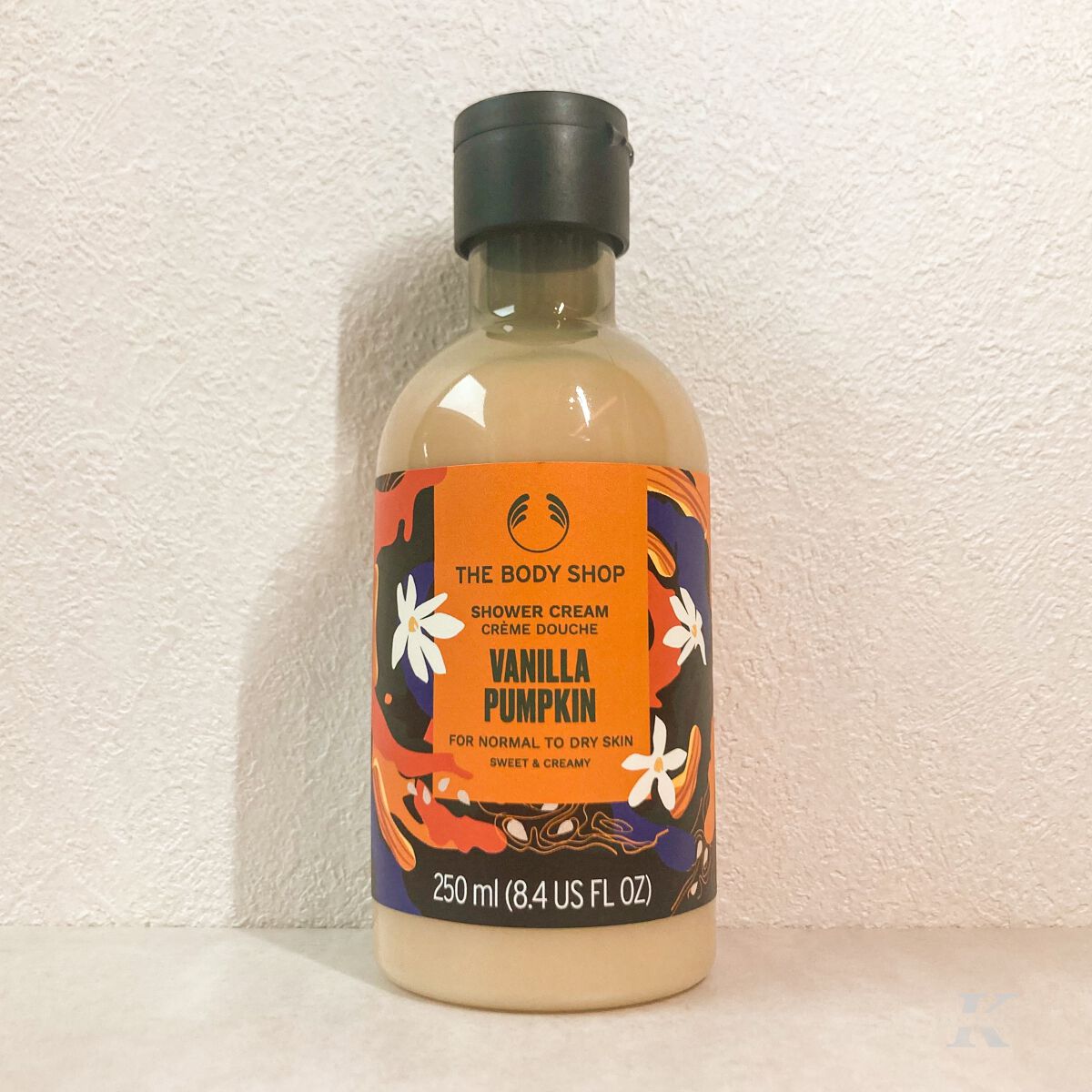 シャワークリーム バニラパンプキン/THE BODY SHOP/ボディソープを使ったクチコミ（1枚目）