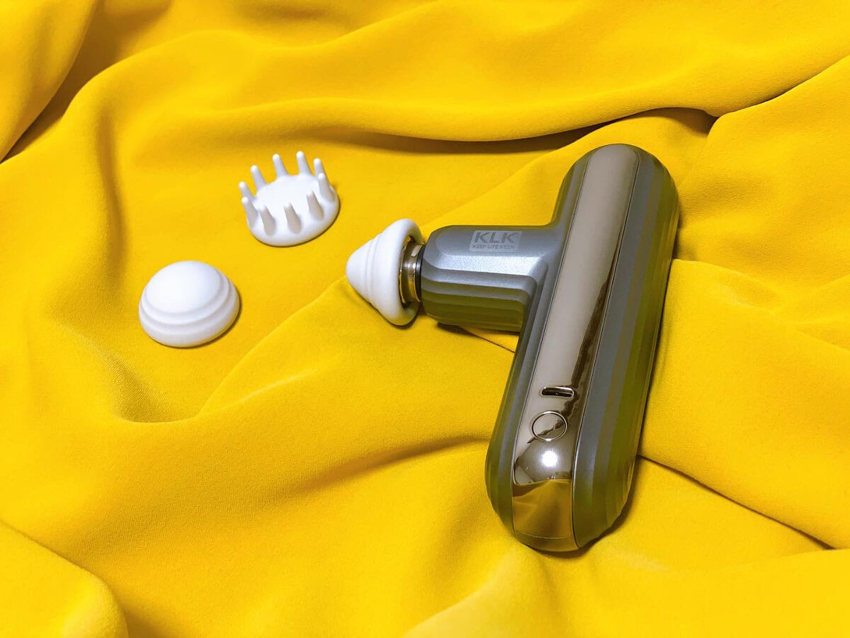 筋膜リリースガン/KLK/マッサージガンを使ったクチコミ（2枚目）